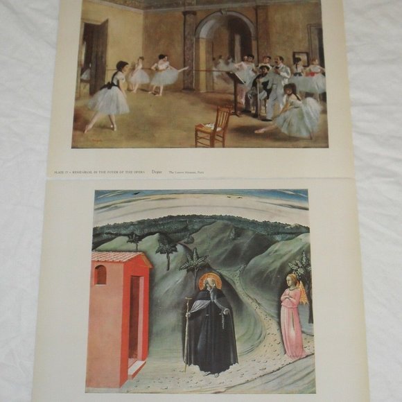 1958 Book & 12 Prints to frame Metropolitan Museum of Art Portfolio 7 Vintage - Picture 9 of 14